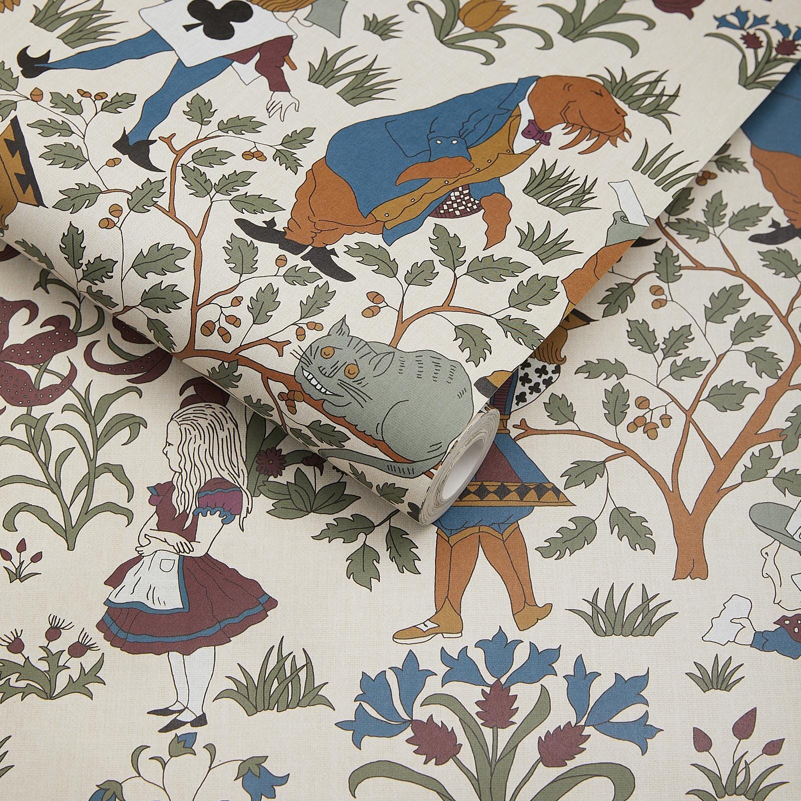 ALICE IN WONDERLAND Wallpaper - Achillea - Image 4