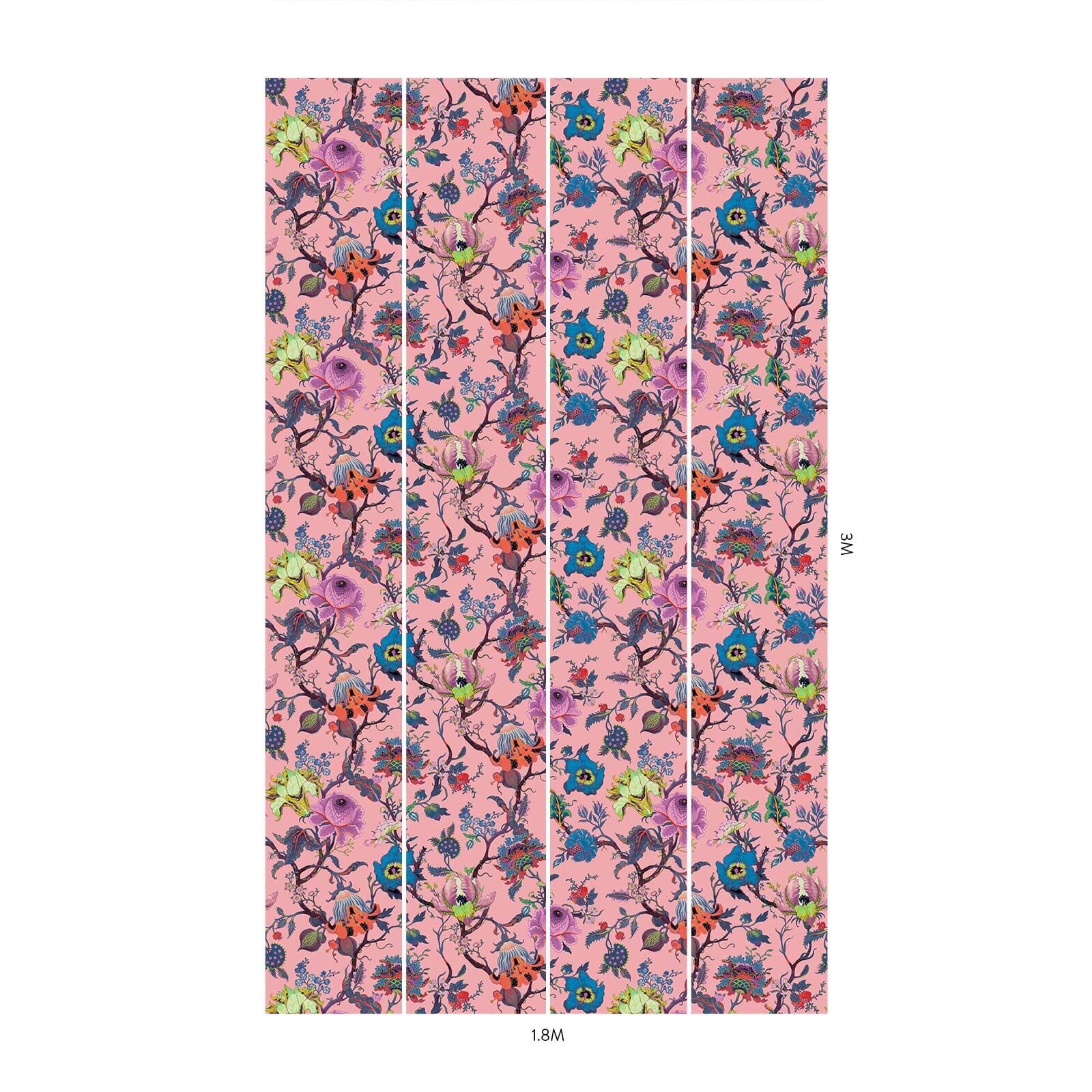 ARTEMIS Wallpaper - Amaranth Pink - Image 6