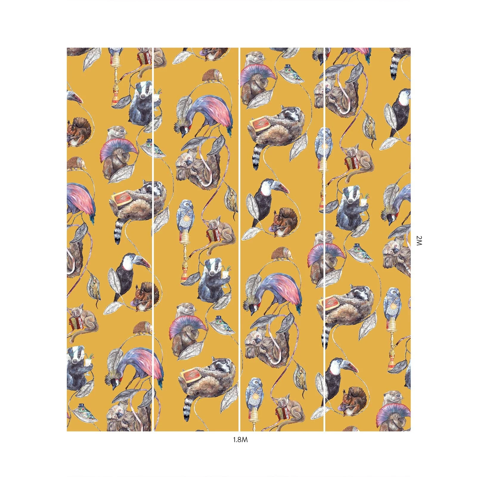 HACKNEY EMPIRE Wallpaper - Ochre - Image 4