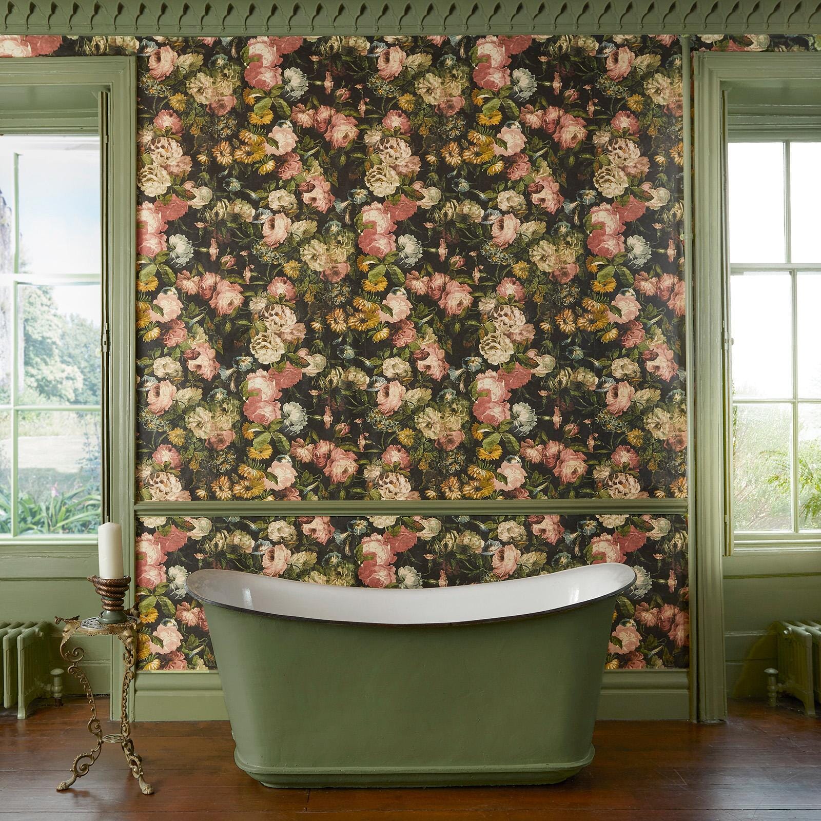 MIDNIGHT GARDEN Wallpaper - Multi - Image 7