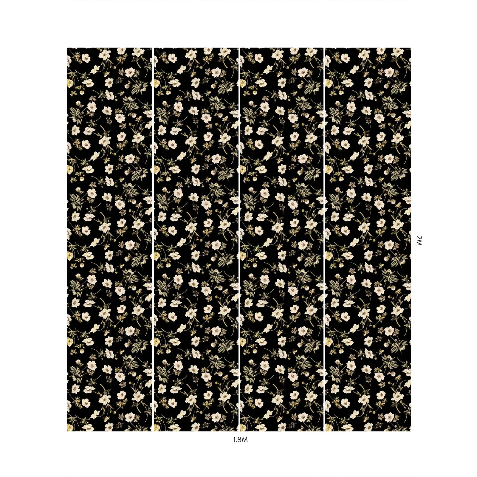 POPPIUM Wallpaper - Ebony - Image 4